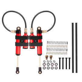 100mm Negative Pressure Shock Struts Damper Fit for scx10 trx4 1/10 RC Car ModelRed