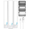 Brightever Under Cabinet Lighting, LED Battery Operated Rechargeable Motion Sensor