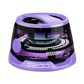 Premium Real Powerful Magnetic Suction Subwoofer with Colorful Ambient Lights Mini Speaker Compatible with Travel Home Office Outdoor