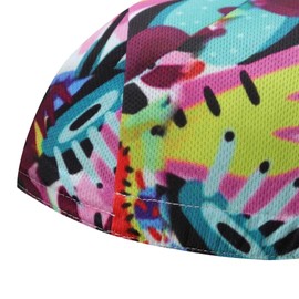 BikingBros Funny Cycling Cap - Polyester Cartoon Cycling Hat-Under Helmet - Cycling Helmet Liner Breathable&Sweat Uptake