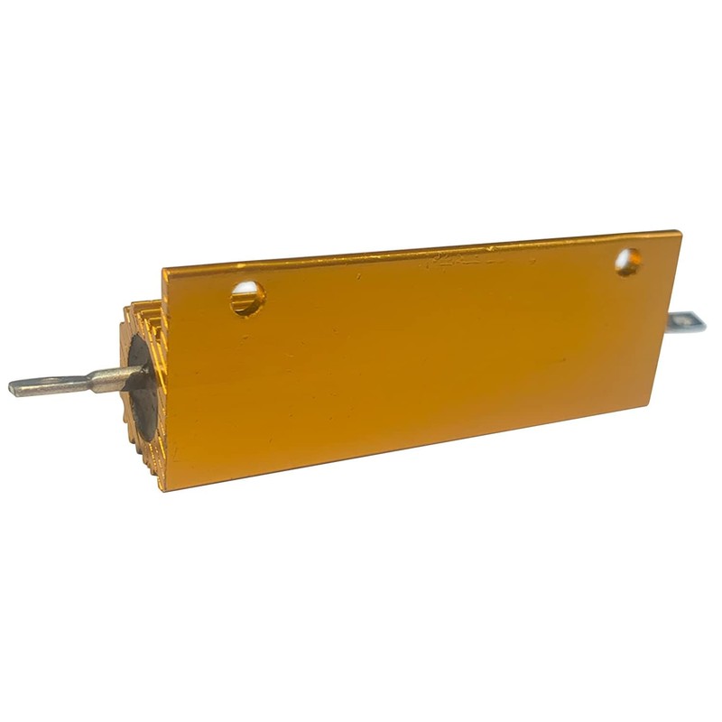 PENGLIN 2pcs 100W 4 Ohm Aluminum Shell Resistor Aluminum Case