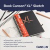 CANSON XL Sketch 90gsm A5 Paper, Fine Grain, Spiral Pad