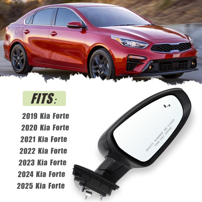 Right Passenger Side Mirror Compatible With 2019 2020 2021 2022