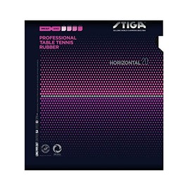 STIGA 1711200506 Table Tennis Rubber, Horizontal 20, Red, Extra Thin