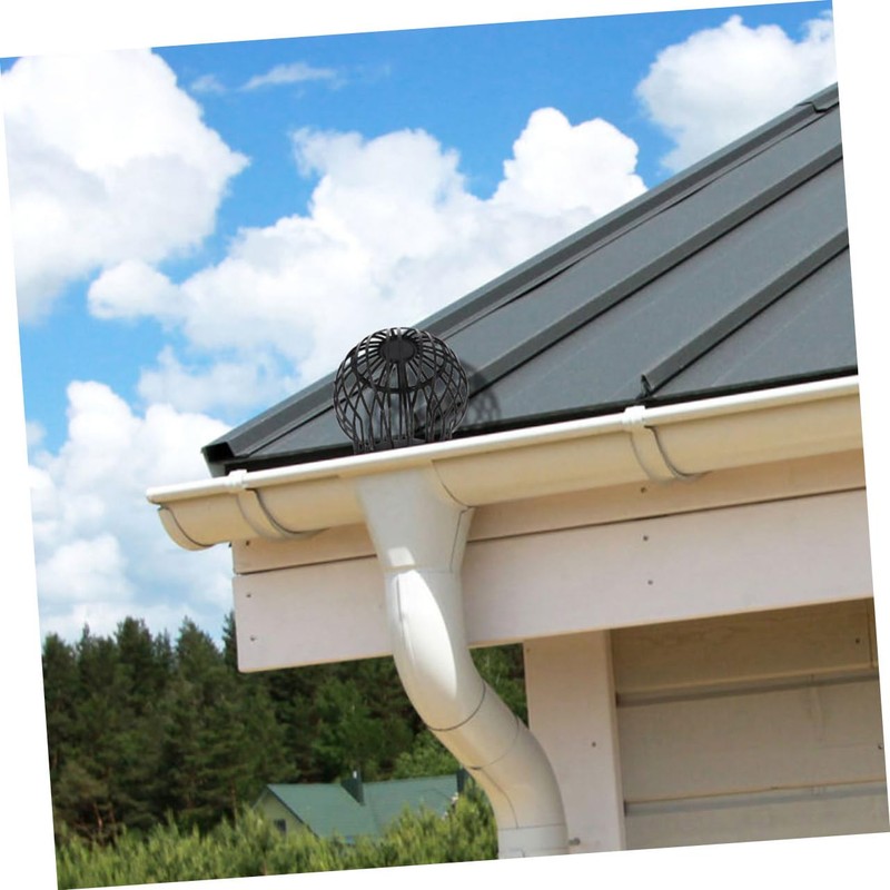 Operitacx Leaf Strainer Gutter Guard 6 Pack Downspout Filter Gutter