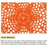 sourcing map Crochet Doilies, 4Pcs 8 Inch - Handmade Crochet
