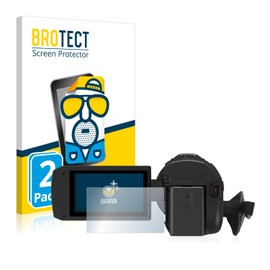 BROTECT 2 x Anti-Glare Screen Protectors Compatible with Panasonic HC-VX11 Matte Anti-Reflective Anti-Fingerprint