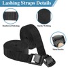 PEASUG PEASUG Tie Down Straps, 4 Pcs Lashing Small Ratchet