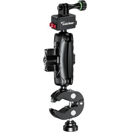 Kaedear KDR-R22B-C Motorcycle Action Camera Mount Motorcycle Clip Mount Wearable Camera for Motorcycle Camera Fixing Aluminum