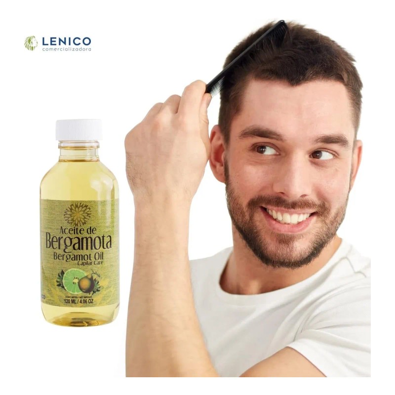 Aceite De Bergamota 120 Ml Estimula Crecimiento Cabello,barb Bergamota