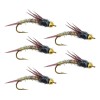 Señuelos De Pesca Con Mosca, 5 Unidades, Accesorios De Pesca