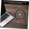 Operitacx Security Cable Lock Laptop Locking Cable for Pc Clamp
