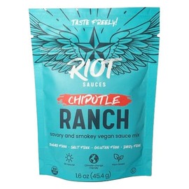 Riot Sauces Chipotle Ranch Sauce Mix - Vegan, Sugar Free, Salt Free, & Gluten Free