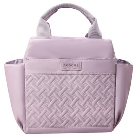 Giyofom Insulated Lunch Bag for Women Men, Thermal Lunch Box Cool Bag Reusable Leakproof Lunch Tote Bag with Side Pocket for Adult for Work/Picnic/Beach, 10L