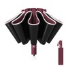 Pioggistar Windproof Umbrella for Men and Women, Inverted Umbrellas 10