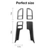 JeCar for F150 Black Wood Grain Interior Trim Kits for