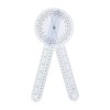Goniometer 12 inch 360° Clear Protractor Physical Therapy, for Medical