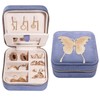 S.Leaf Travel Jewelry Organizer Travel Jewelry Boxes for Women Small