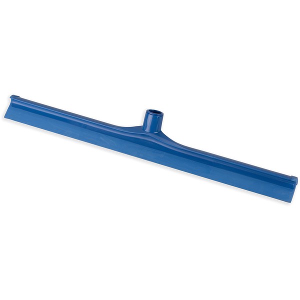SPARTA 3656814 Plastic Floor Squeegee, Shower Squeegee, Heavy Duty Squeegee With Rubber Blade For Windows, Glass, Shower Doors, Floors, Windshields, 24 Inches, Blue