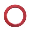 Riloer 1Pc Red Start Stop Engine Button Cover Ring Compatible