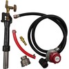 LSMIITTH Propane Forge Burner with Regulator, Knife Making Gas Forge