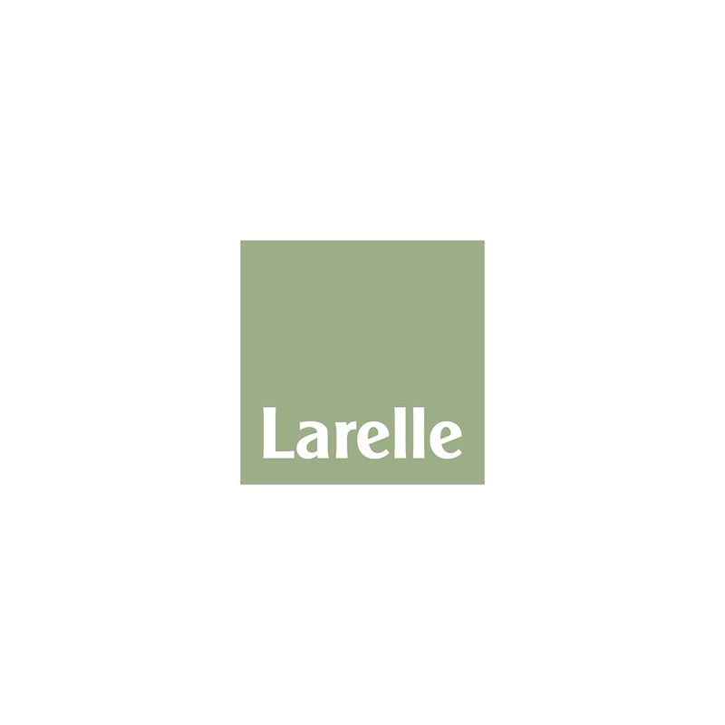 Larelle GOTS Ecocert Organic Cotton Pads Round 80 Pieces Approx.