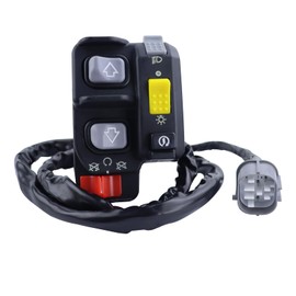 STABSOLI Handlebar Control Electric Shift Start Stop Headlight Switch & Relay & Switch for Honda Rancher 350 ES TRX350FE/TE 00-05, Rancher 400 TRX400FA/FGA 04-07 35200-HN7-003 35020-HN5-A10