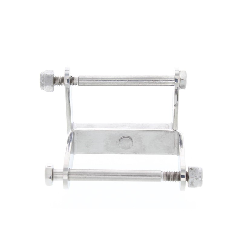 Stainless Steel Spring Clamps, 2-1/4 Inch Wide Leaf Spring