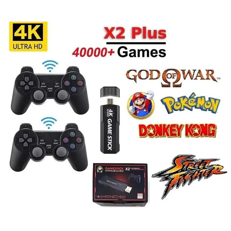 TAVICE X2 Game Stick 4K GD10 Plus YE Retro Gaming