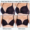 Bra Pads Inserts Breast Enhancers - 2 Pairs Push up