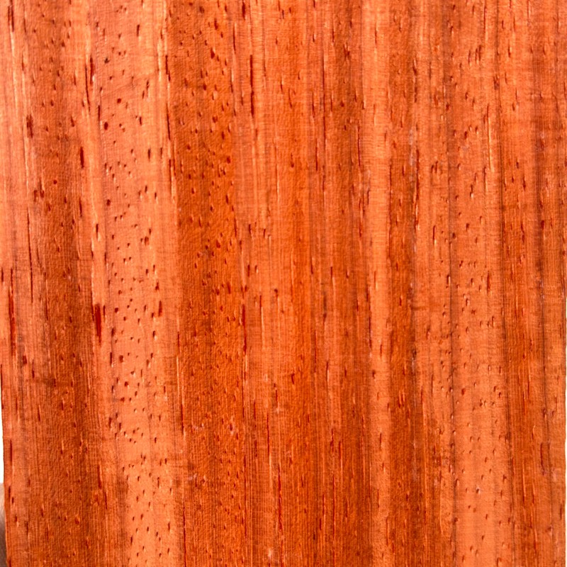 0.4mm Thick Unfinished Padauk Veneer Pack 10cmx20cm (10PCS) for Marquetry,