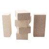 6 Pieces Insulating Fire Brick for Ovens, Kilns, Fireplaces, Forges
