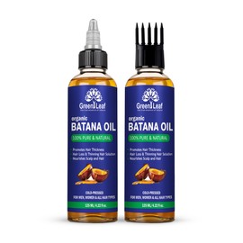 Organic Batana Oil for Hair | 100% Pure & Natural batana oil Skin moisturizer Eyebrows | Premium Quality | Cold-Pressed, Unrefined Batana Oil from Honduras | Ideal for Men & Women | 125 ML