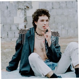 Operitacx Epaulet Badge Pair The Chain For Men And Women With Rivets Shoulder Tassels