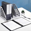 A4 Double Strong Clips File Folder Report Cover, Punchless Binder,