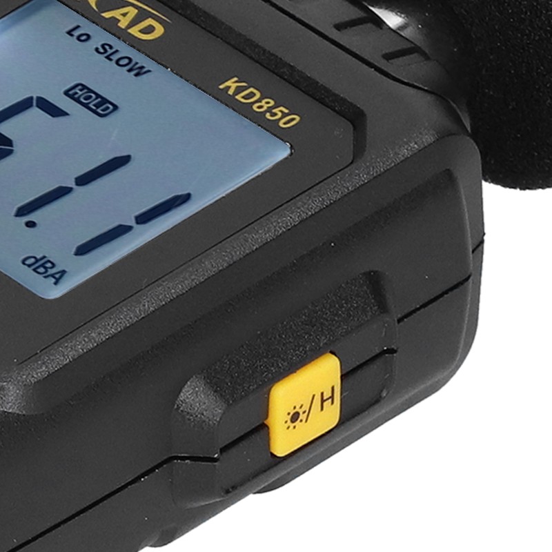 Multifunction Sound Level Meter Decibel Monitor Temperature Tester Environmental InstrumentKD850