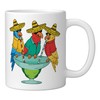 Parrot Cinco De Mayo Funny Drinking Tequila Mexican Fiesta Ceramic