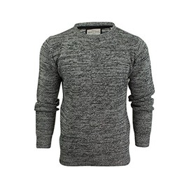 BRAVE SOUL Men's Jumper Neutron Long Sleeved (Black) M