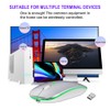 HXSJ Wireless Mouse Rechargeable for Windows/XP/Vista/Me 2.4G Colorful Light Office