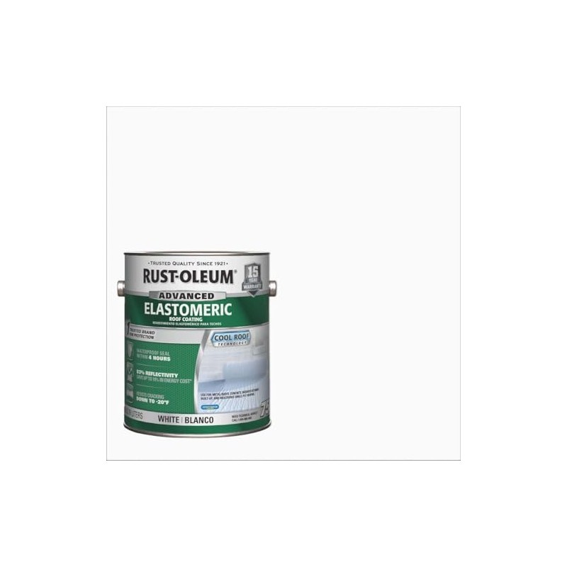 Rust-Oleum 301903 10 Year Elastomeric Roof Coating white gal
