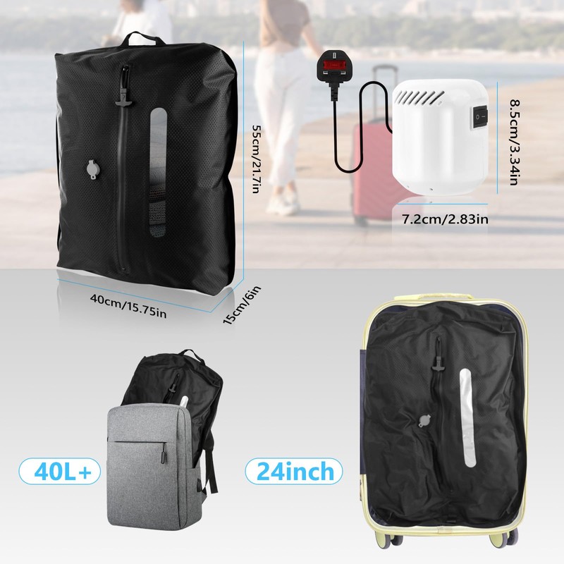 2025 Premium Vacuum Bag for Clothes Travel with Powerful Vacuum