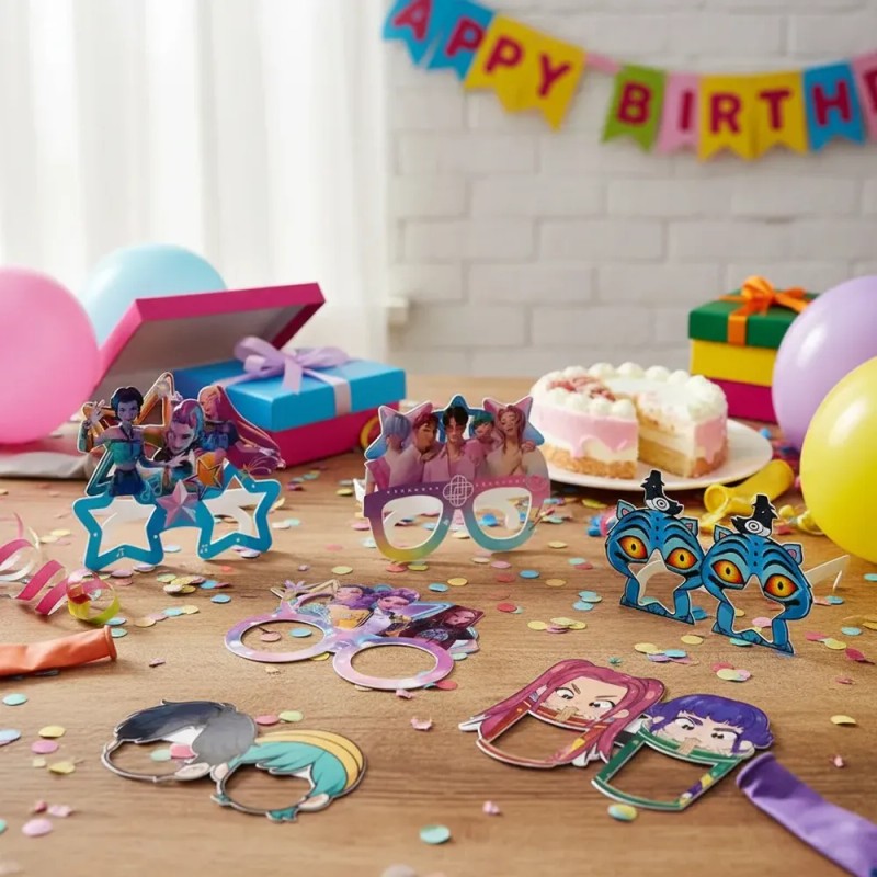 K-pop: Demon Hunters Vasos Decorativos Para Fiestas12pcs
