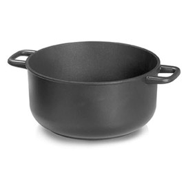 Olympia 20 cm / 7.8 Inch Supreme Die-Cast Aluminum Nonstick Deep Casserole Pan With 2 Side Handles, Made in Italy