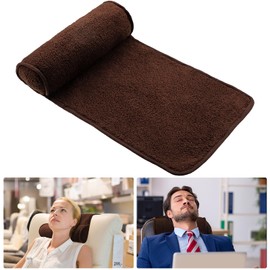 Weysat Neck Head Pillow for Recliner Chair Non Slip Fleece Adjustable Neck Roll Support Headrest Pillow for Travel Home Office Recliner Couch Sofa Armchair(Coffee)