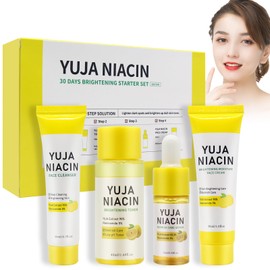 MINGRUO Face Care Set, Skin Care Set for Teenage Girls, Skin Care Gifts for Teenage Girls, Moisturising Skin Care Set, Yuzu Skin Care Set, Face Care Set