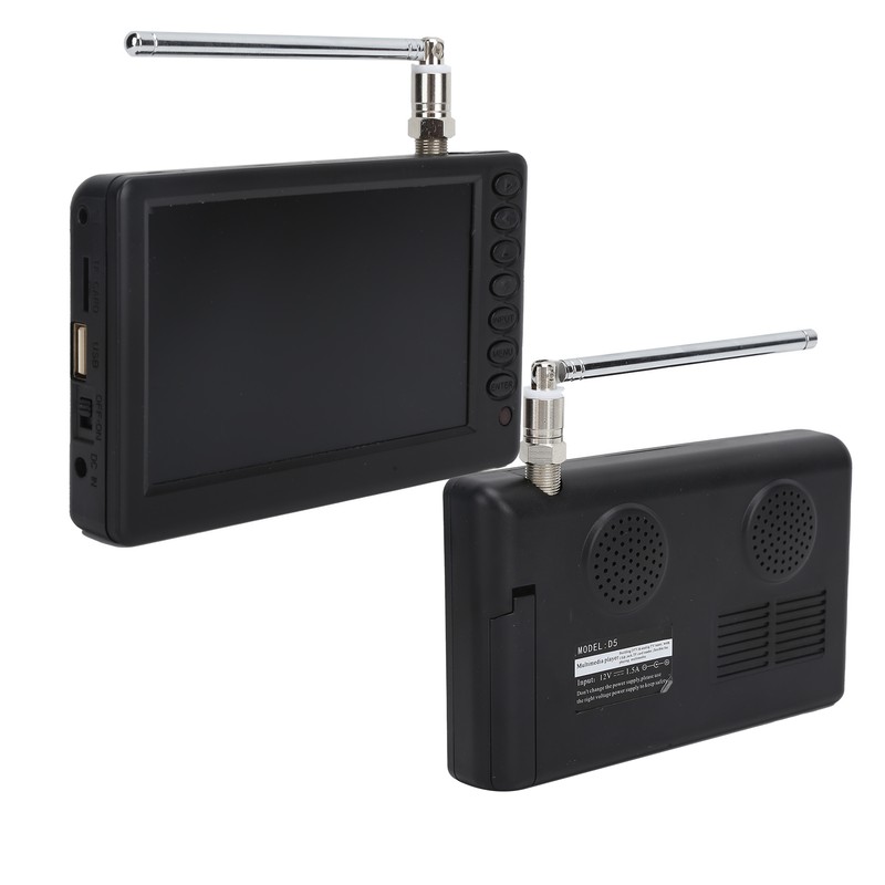 LEADSTAR 5‑Inch Pocket Digital TV Portable FM ATV Bracket High‑Resolution