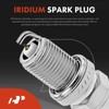 A-Premium 3x Ignition Coil Pack and 6x Iridium Spark Plugs