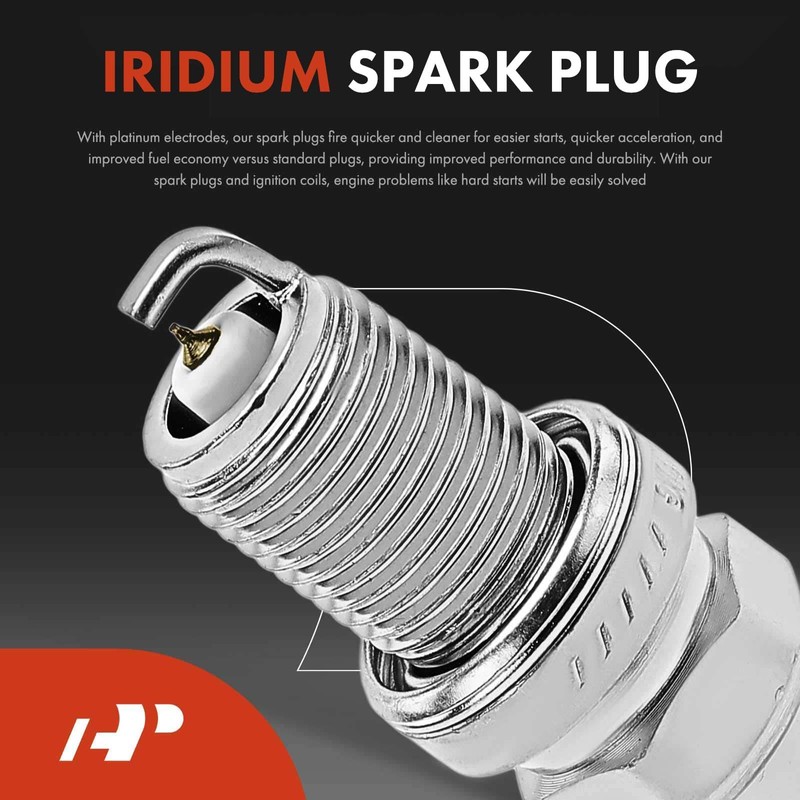 A-Premium 3x Ignition Coil Pack and 6x Iridium Spark Plugs