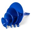 Terbold 4pc Funnel Nesting Set in BPA Free Plastic for