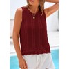 KIRUNDO Beach Vacation Clothes for Women Spring Summer Crochet Sweater